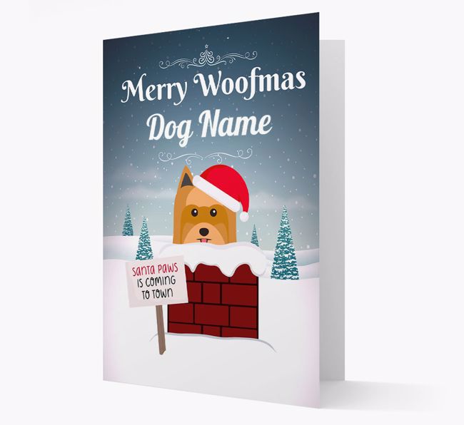 Merry Woofmas: Personalised {breedFullName} Christmas Card